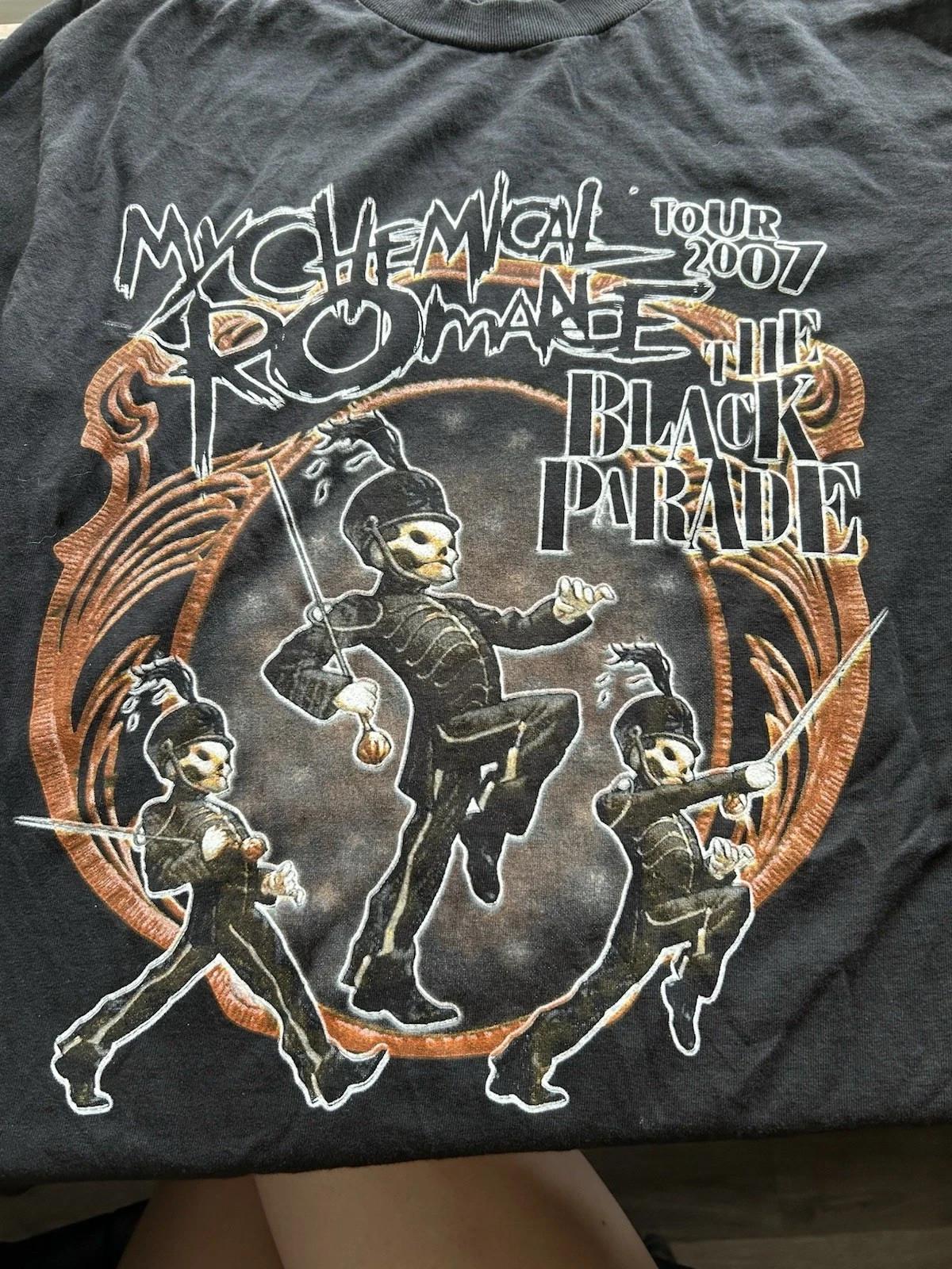 My Chemical Romance The Black Parade T Shirt Reprint AN53314 L