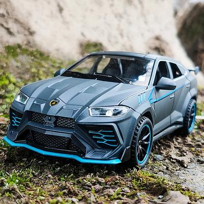 Nuovo 1:32 Auto sportiva Lamborghini URUS Simulazione Diecast Metallo Lega Modello auto Suono Luce Pull Back Collezione Giocattolo per bambini Regali