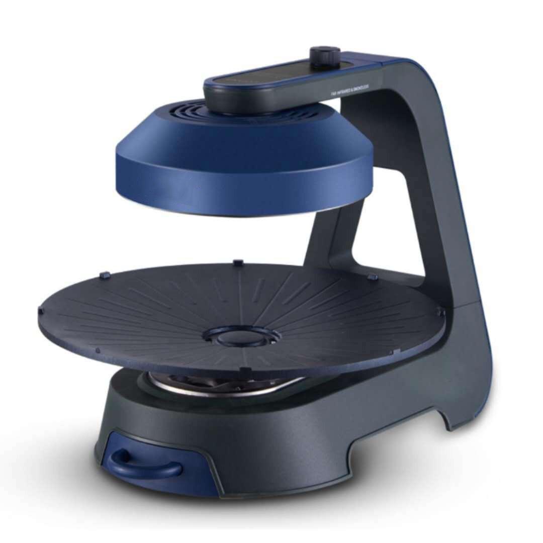 Korean Style Electric Rotating Griddle & Barbecue Grill