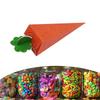 50PCS Carrot Party Charm Box Carrot Theme Easters Celebration Box Snack Box Perfect for Storaging Treats and Gifts