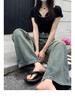 Retro High Waist Wide Leg Jeans for Women - Pear Shape & Casual Fit