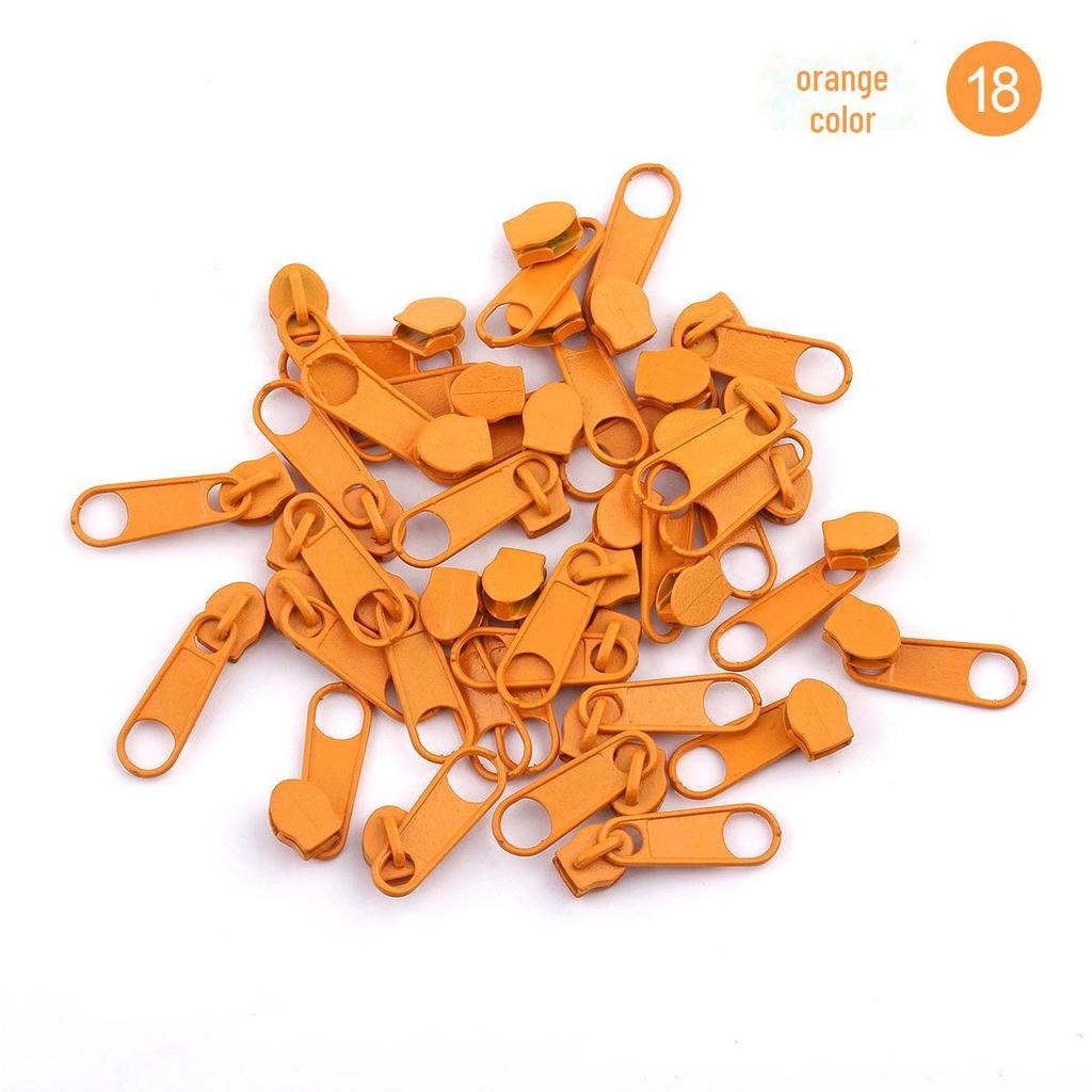 Colorful No. 3 Metal Zipper Pulls for Textile and Clothing