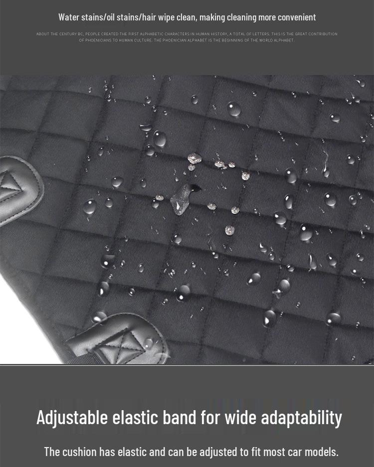 Waterproof Pet Car Seat Cover for Medium to Large Dogs – Dirt-Proof and Ideal for Back Seats.