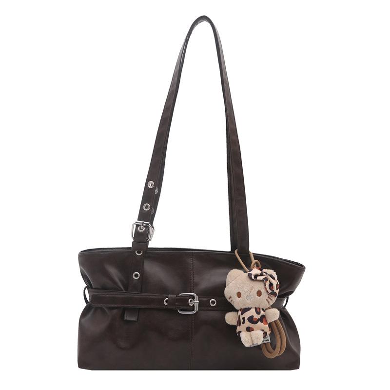 Commuter simple bag fashion bag women's spring new armpit bag texture shoulder bag women's bag new