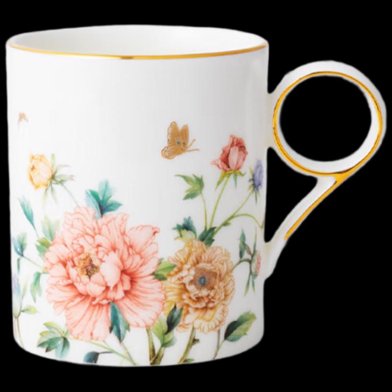 Auratic Elegant Bloom Ceramic Mug