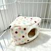 Soft Plush Plush Pet Hammock Washable Small Animal Bed Cute Warm Bird House  Parrot