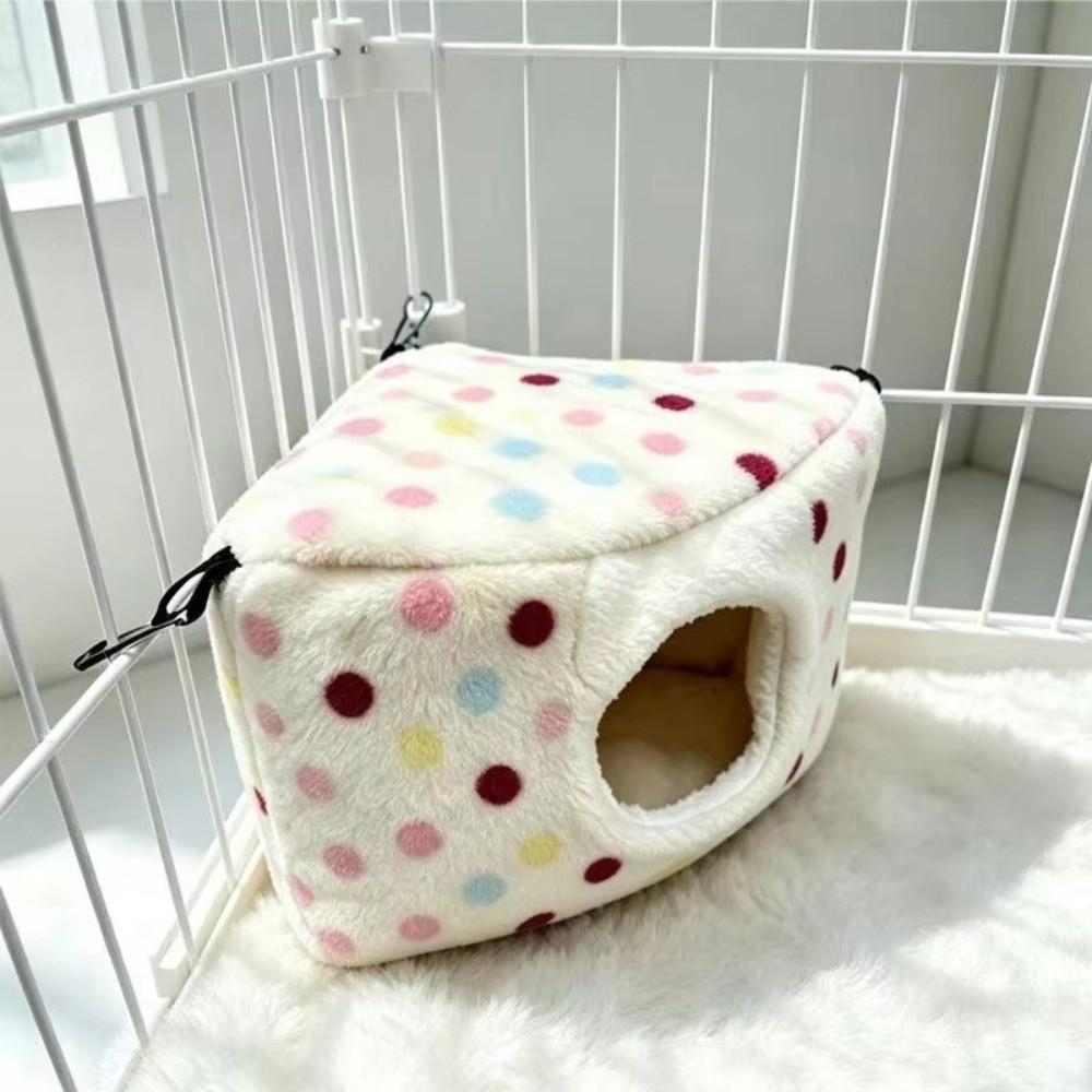 Soft Plush Plush Pet Hammock Washable Small Animal Bed Cute Warm Bird House Parrot