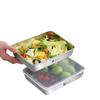 Food-Grade Stainless Steel Storage Box with Lid - Square/Rectangular Freezer Tray