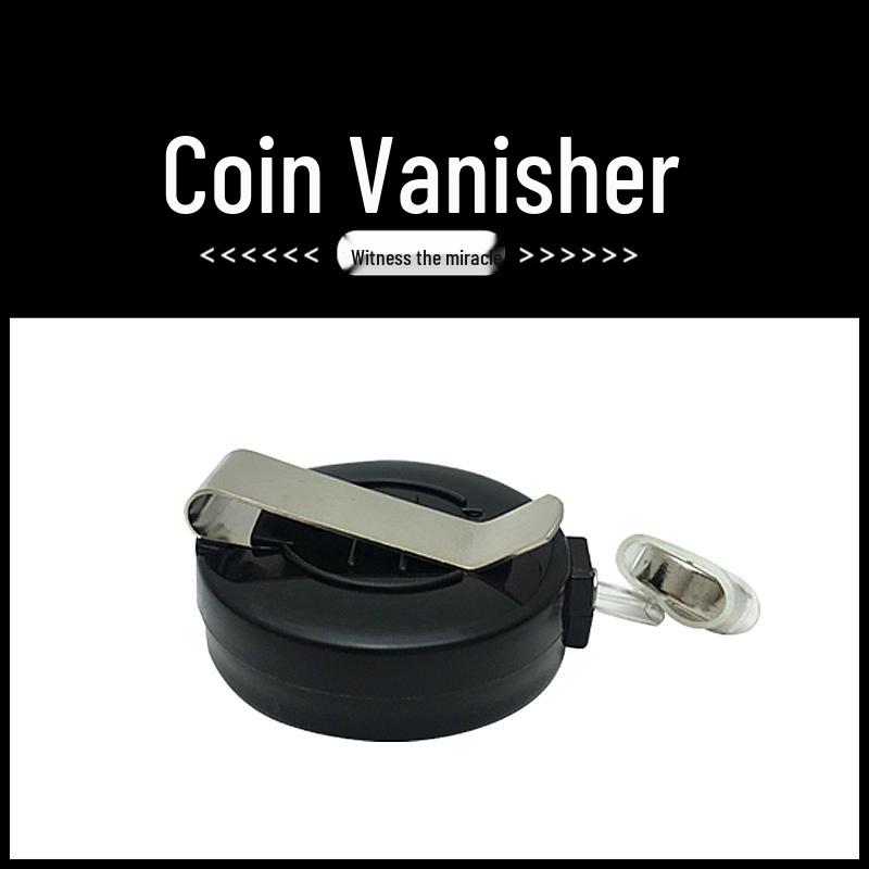 Универсальный исчезающий монетный трюк с бесплатной доставкой - Аксессуар для крупной магии Coin Vanisher
