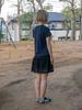 Pibeuseupibeuseu Layered Lace Mini Skirt / Black