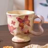 Ceramic Cups High Value Household Couples Water Cups Gift Boxes Creative Hand Gifts High End Sense Mugs