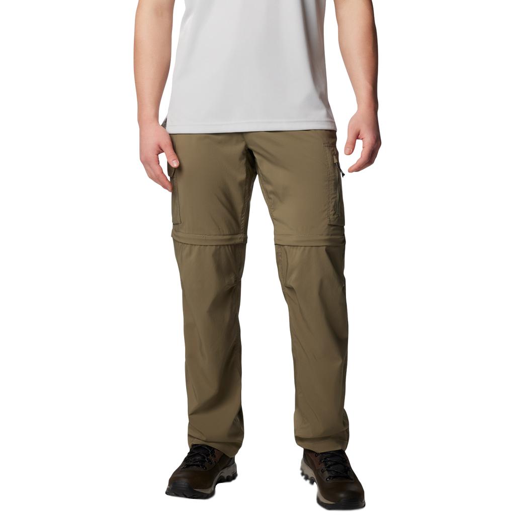 Columbia Silver Ridge Utility Convertible Pant, Mens Green Trousers