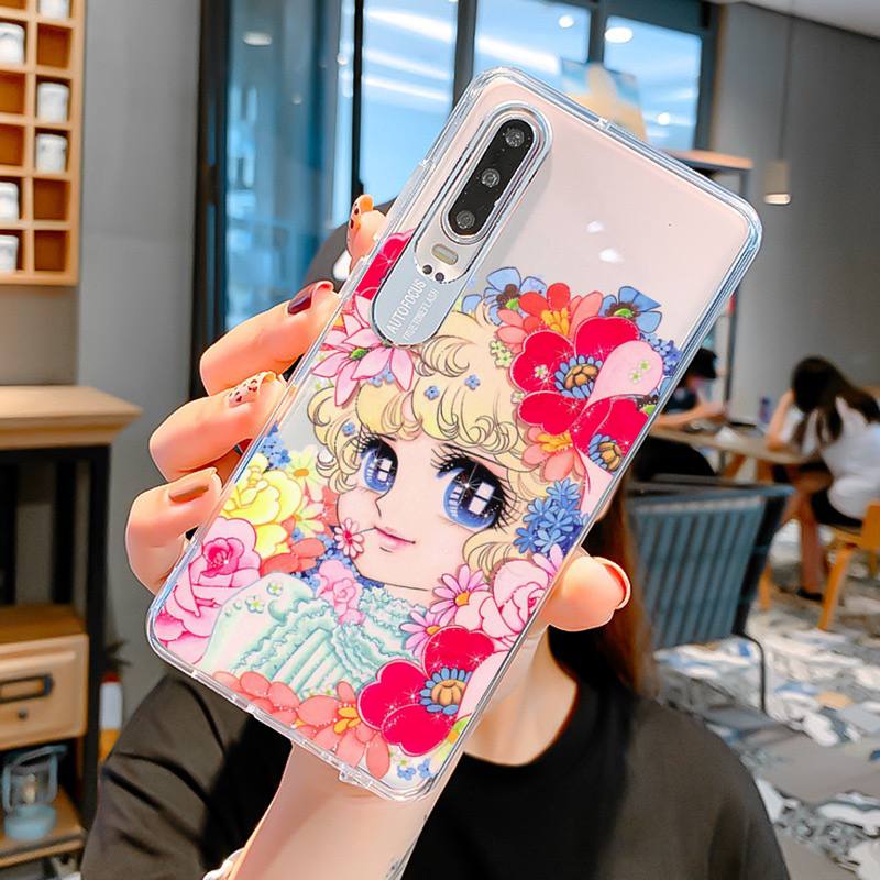 Manga Candy Phone Case for Huawei Honor 8X 10 20 lite 10i 20i 50 60 70 P30 P50 Pro Y5 Y6 Y9 prime Mate 50 Cover