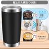 600ml Vacuum Insulated Stainless Steel Tumbler with Straw, Spill-Proof, Double-Walled Design, Wide Mouth, Direct Drinking, and Lid for Outdoor Use