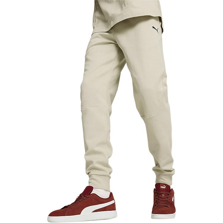 Puma Casual Versatile Breathable Knitted Sports Pants Men Bottoms Gray 684197-68