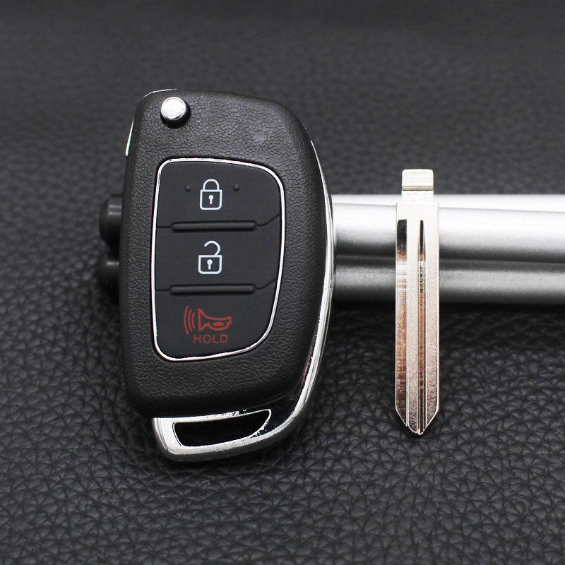 Modern Kia Key Shell for Tucson, New Santa Fe, Elantra, Langdong, IX25 - Remote Control Replacement
