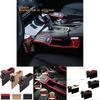Premium Pu Leather Car Seat Storage Box Stylish Coin Collector And Cup Holder