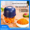 JLL7003 Rechargeable Mini Garlic & Food Processor for Scallions, Ginger, Meats, & Baby Food