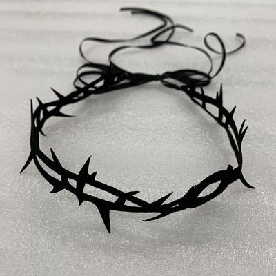  Thorns Velvet Choker Necklace For Women Vintage Clavicle Chain Gothic Girl Neck Jewelry Accessories