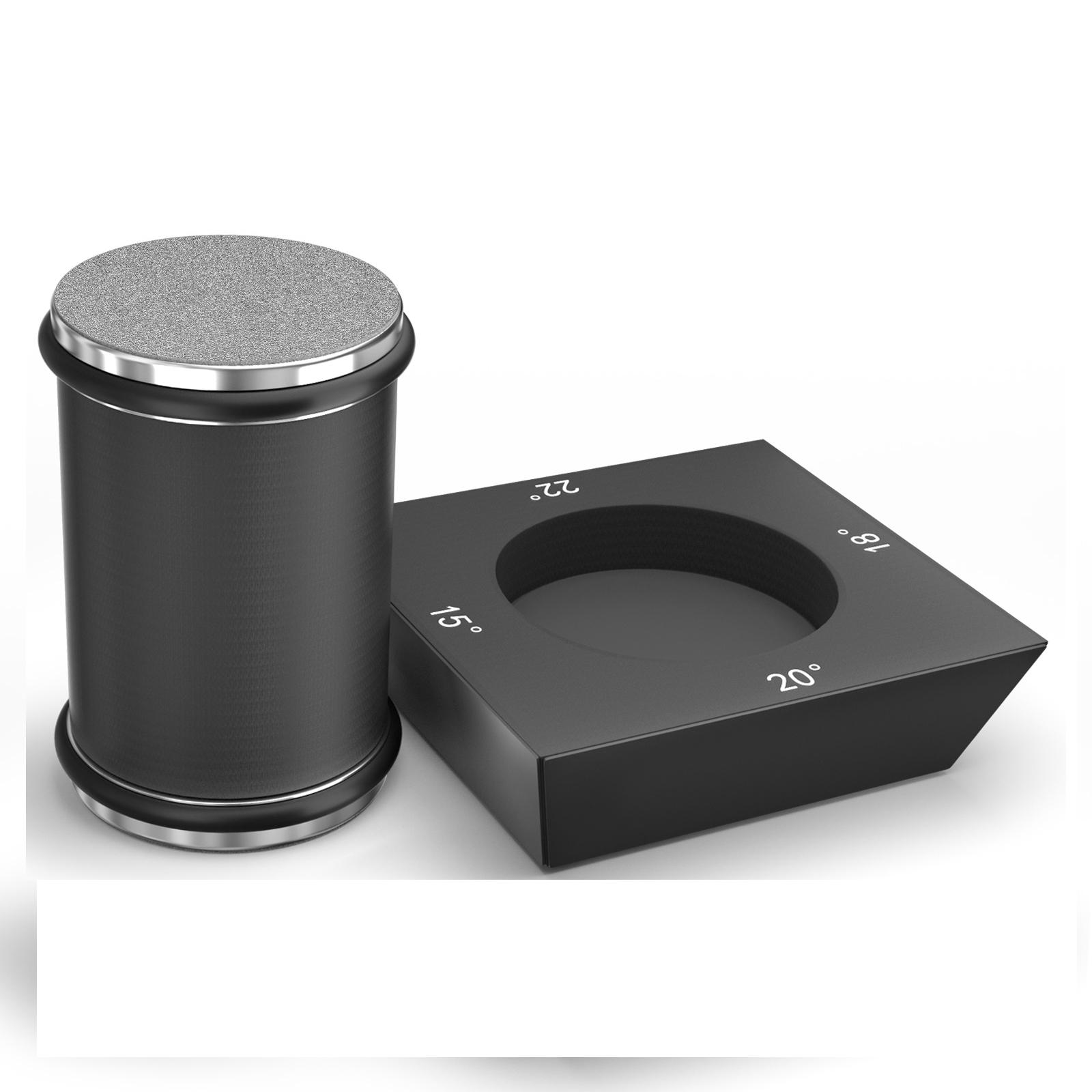 

Новая роликовая точилка для ножей, четырехсторонний алмазный точильный камень, 15/18/20/22 градуса, магнитный угловой ролик для заточки кухонных ножей M