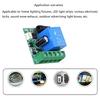 433MHz Wireless Remote Control Switches 12V 10A 1CH Relays Module Receiver