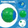 Throwing Ball For Dogs Interactive Training Squeaky Balls Toys Tpr Bite Resistance Chew And Teething Balls For All Breeds Dogs