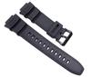 Watch Strap Band Resin Band Black for W-S220-1 W-S220-9