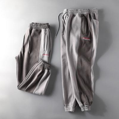 Heavy Weight Label Cutting Casual Street Original Order Track Sweatpants