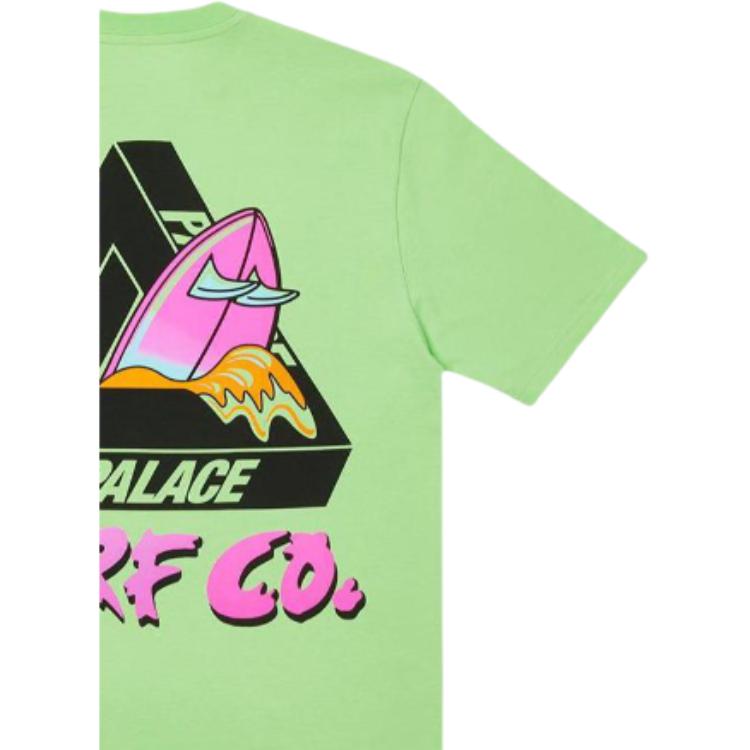 Palace Футболка Ss22 Tri-Surf Co унисекс, цвет фисташковый зеленый P22TS161