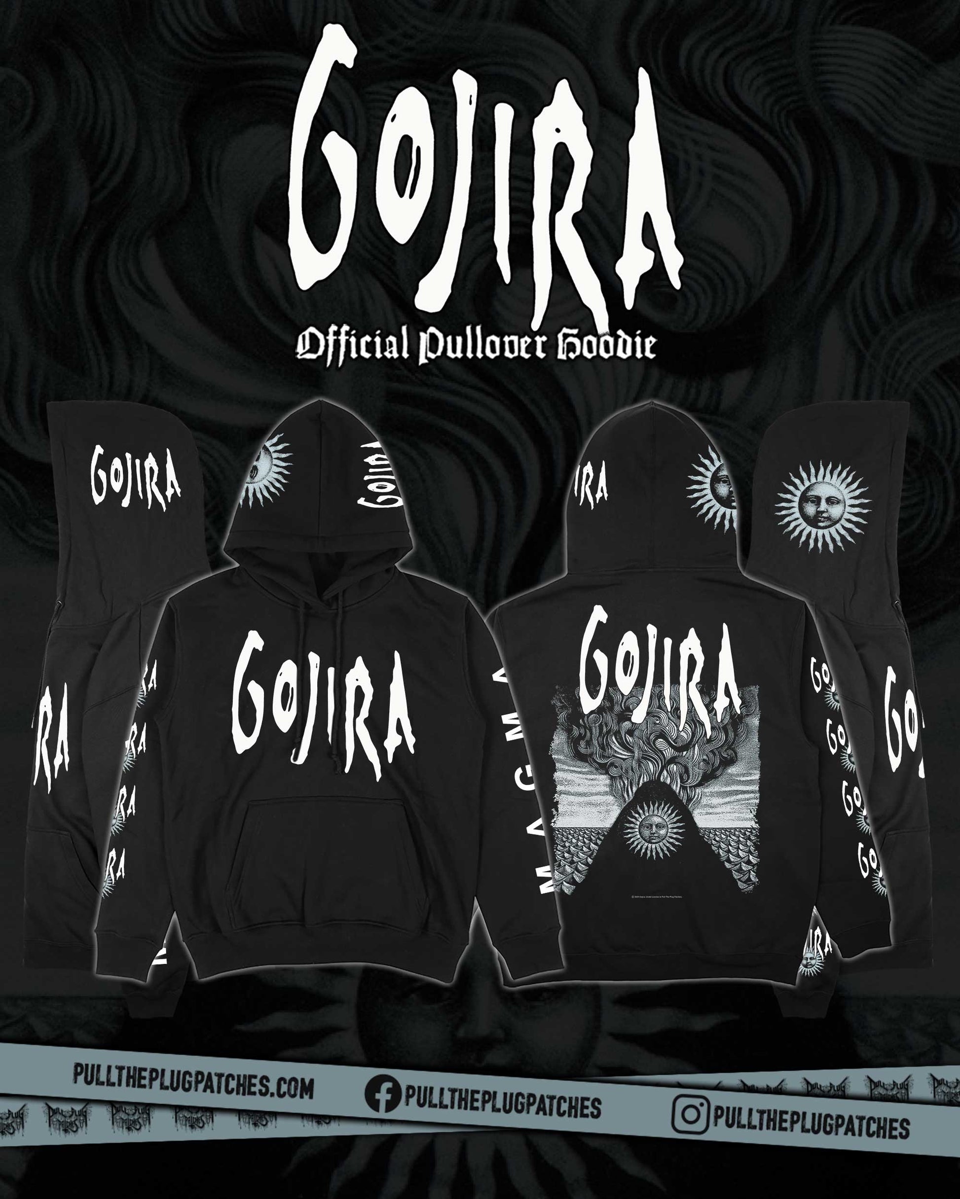 

Gojira Magma Hoodies Pullover Men Women Oversized Y2k French Metal Band Street Sweatshirt Fleece Warm Female Male Clothing XXXL