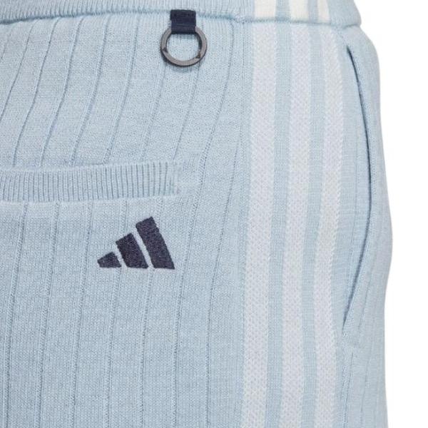 Adidas Solid Color Slim Fit Golf Knit Casual Skirt Women Skirts Miracle-Blue IA2792