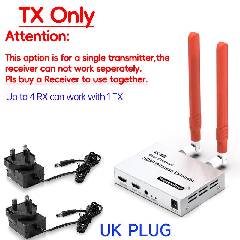 4K Wireless HDMI Extender and Receiver 150M for Screen Projection