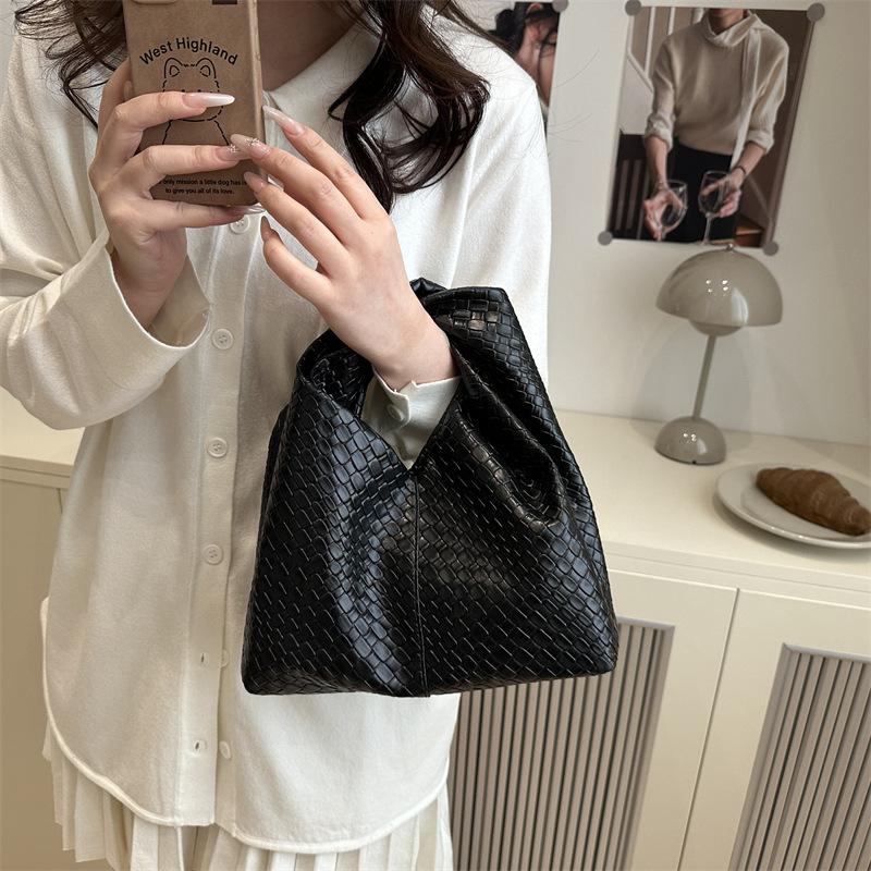 Underarm small bag women's bag new niche design casual woven dumpling bag small bag