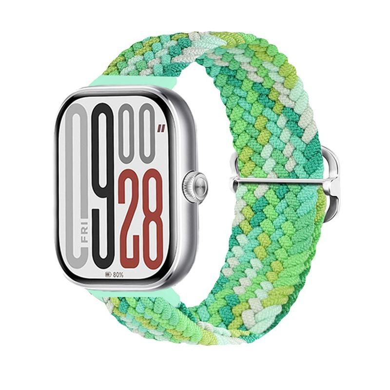 Braided Nylon Strap for Xiaomi Mi Band 9/8 Pro Breathable Comfortable Accessories Replaceable Wristband Redmi Watch 4/5 correa