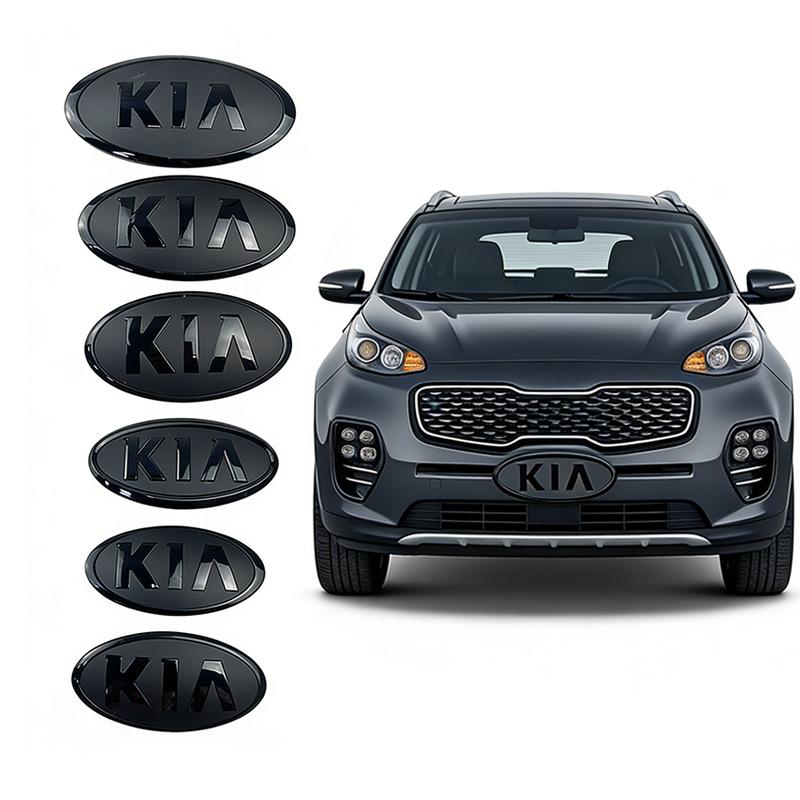 AAND1 Auto Motorhaubenemblem Heckklappenabzeichen für KIA Sportage Ceed sorento Cerato Picanto Soul Stonic K3 K5 Rio optima Zubehör