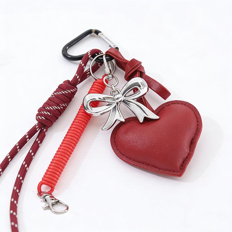 Yogodlns Heart Shape Mini Backpack Hanging Handbag Pendant Bag Pendant Bags Accessories