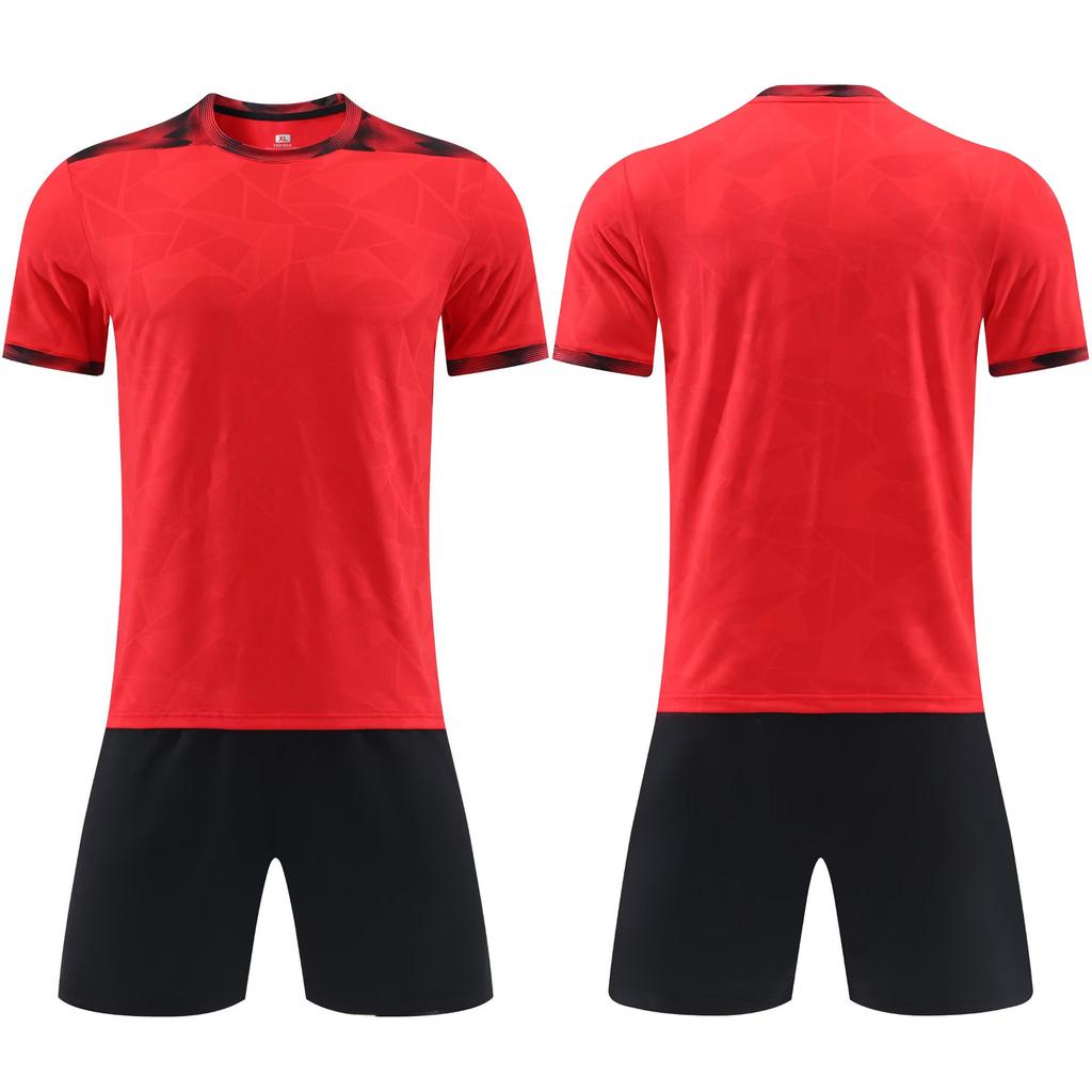 2026 High-end Children's Football Jersey Set, Primary School Football Training Jersey, Boys and Girls Competition Printed Jersey