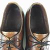 70s-80s Vintage Made In USA J.C. Penney U-Tip Goodyear Welted Business Shoes Brown Size 8.5D 26.0-26.5 Men's(USED)
