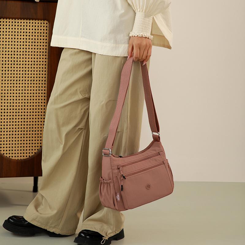 Borsa Impermeabile per il Pendolarismo Quotidiano, Zaino Monospalla alla Moda da Donna, Borsa a Tracolla Casual da Shopping