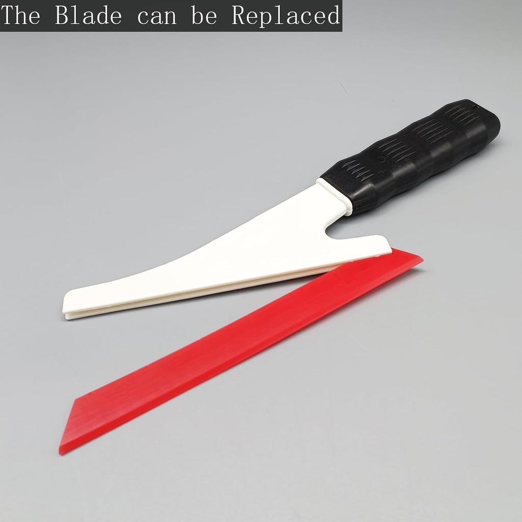 Window Tint Tools Plastic Window Tint Squeegee Tinting Tools Handle Squeegee for Vinyl Wrap,Window Film,Mirrors,Glass,Shower Glass Door,Window