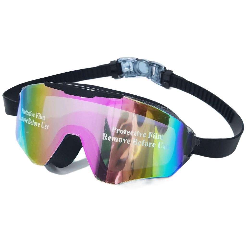 Large Frame Swimming Goggles Waterproof Anti-UV No Leaking Pool Goggles for Holiday Pool Accessories