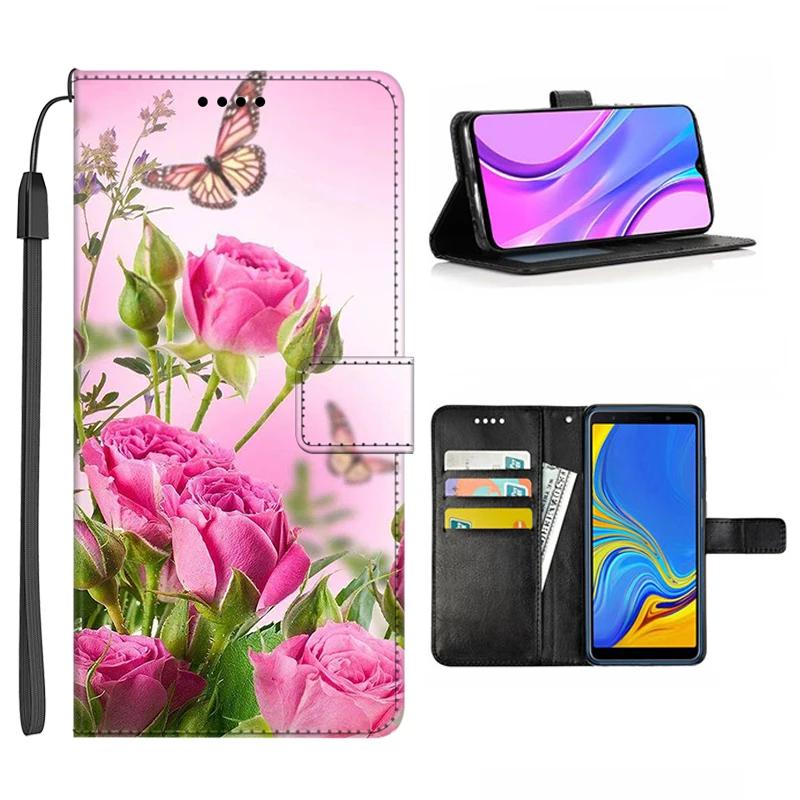 Flip Case For Honor X6c Cover Leather Book Shell For Honor X6b Cases Wallet Printed Stand Case For Honor X6a Painting Cover X6C