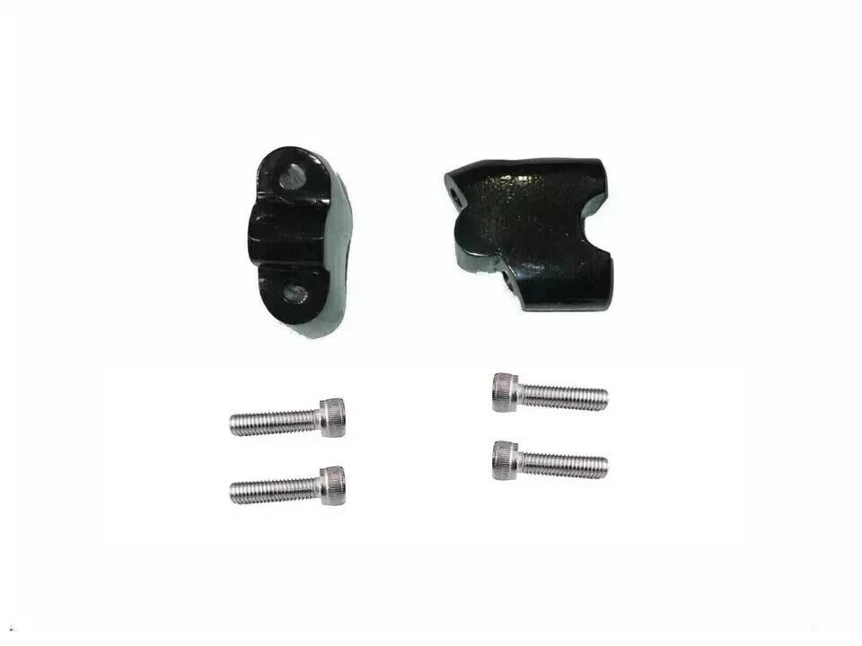 Handle Bar Riser Angled Mount Clamp Set For Royal Enfield Interceptor 650 @Vi
