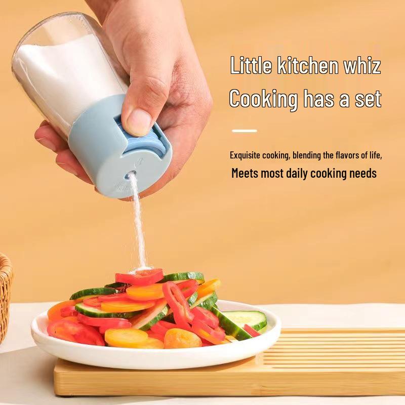 Kitchen Moisture-Proof Seasoning Set: Salt, MSG, Sugar Canisters & Seasoning Jars