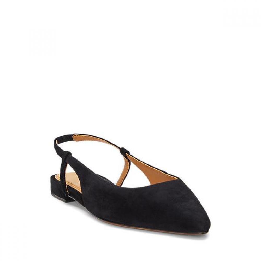 Polo Ralph Lauren Women Suede Slingback Flats  Wapoftw0c920103001 