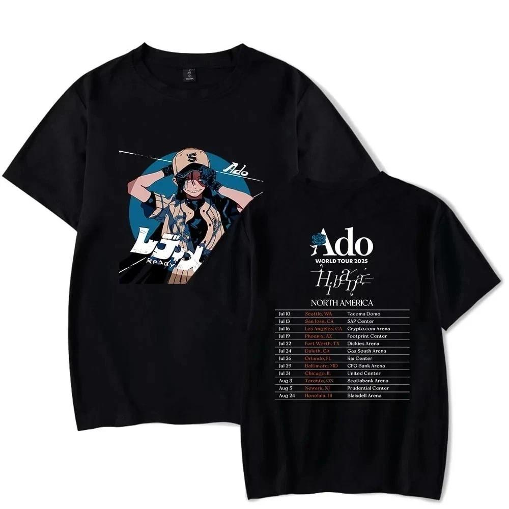 ADO Hibana Tour T-Shirt Reprint Unisex Concert Merch Classic Style S–4XL