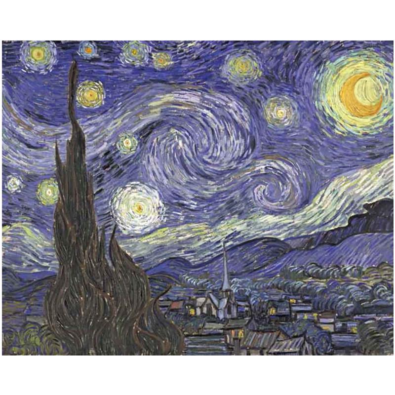 5D DIY-diamantmålningssats Van Gogh-verk Diamantkonstbroderi Strassdekorationer för hem