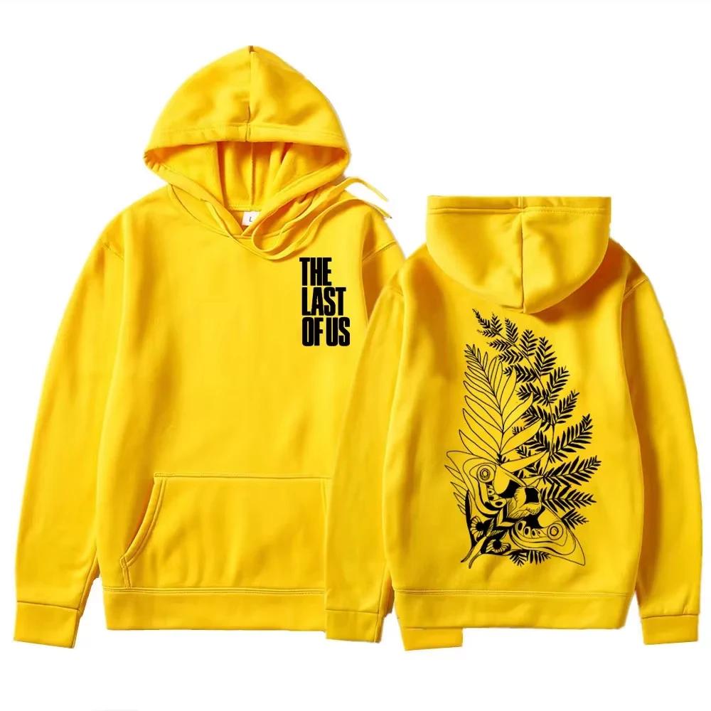 The Last of Us Ellie Mikina s kapucí Potištěná Unisex Mikina Harajuku Hip Mikina 2d Oversized Ležérní Módní Pulovr Streetwear