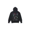 PUMA Sporty Casual Cartoon Print Fleece-Lined Thickened Hooded Pullover Sweatshirt Men's Black