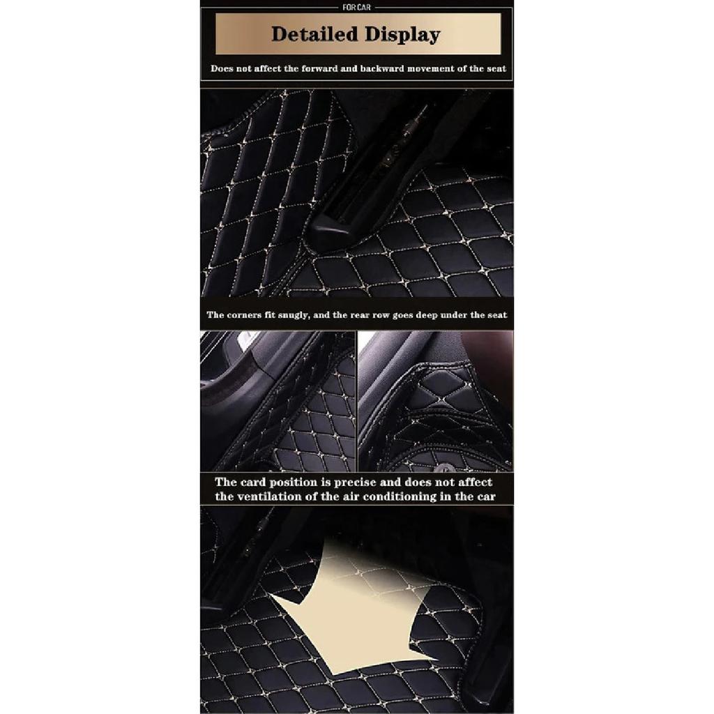 Auto Floor Mats Automobile Carpet Cover Car Foot Pads For BMW 3 Series 2013-2017 Years Accessories Protective Pad